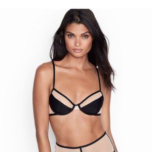 BNWOT Victoria's Secret Mesh Demi Bra 32DD